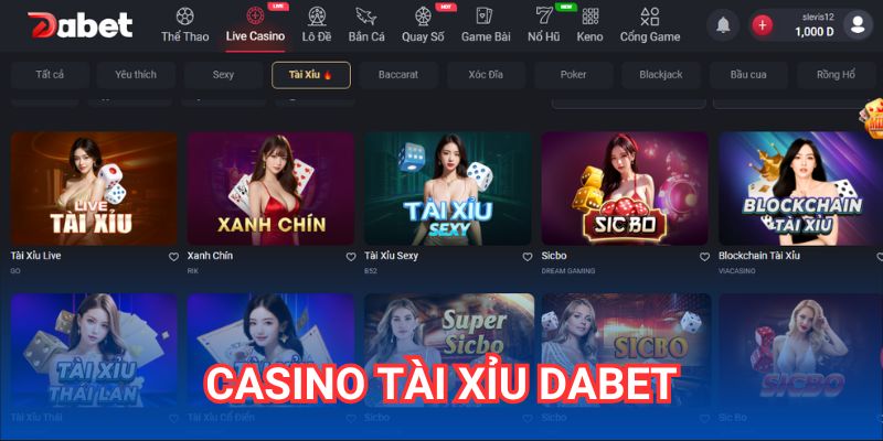 Casino Tài Xỉu DABET